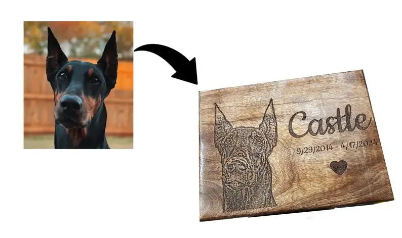 Wholesale Custom Engraved Pet Urn Keepsakes for Cat Dog Ashes Perfect Sympathy Gifts for Loss Open for Bulk Orders