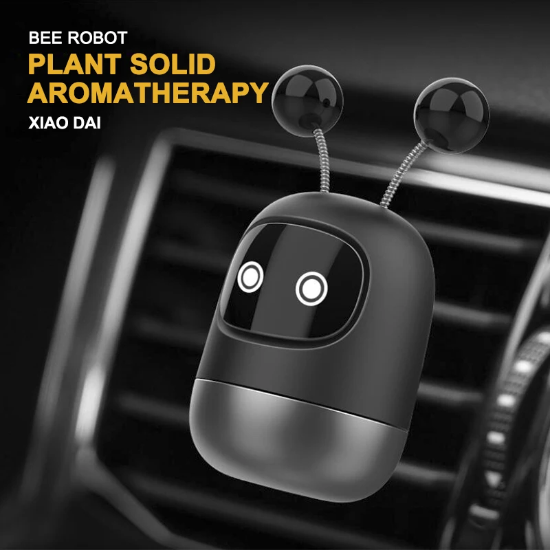 Hot Selling Car Air Freshener Auto Creative Mini Robot Vent Clip Perfume Aromatherapy Auto Interior Accessories
