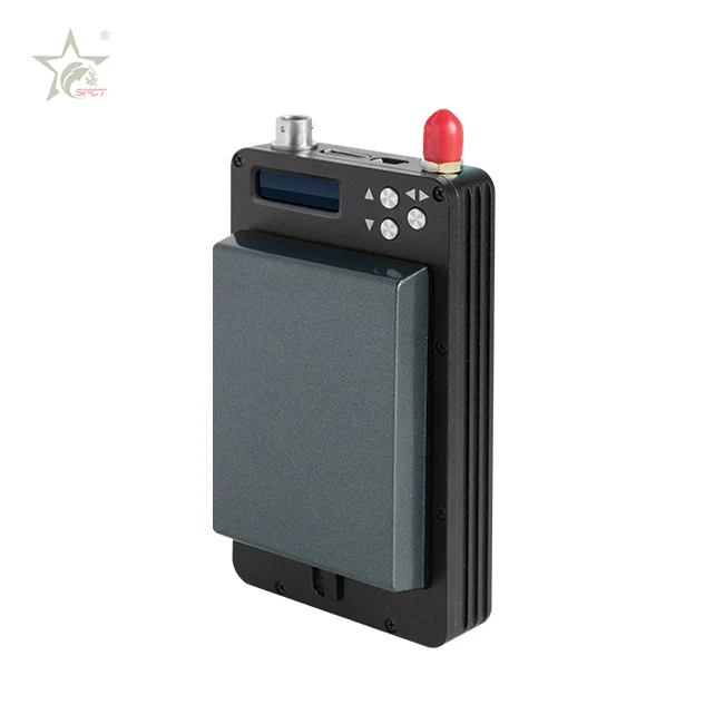20km LOS   mini wireless video transmitter with data link for UAV security equipment protection