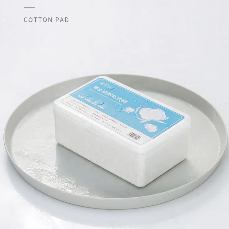 Disposable Cotton Cosmetic Pad Square 1080 PCS Natural Skin Care Makeup Remover Cotton Face Pads