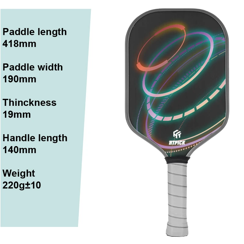 Ttpick текстурированный T700 из углеродного волокна pickleball paddle на заказ pp сотовый сердечник или kevlarcore Aramid весло