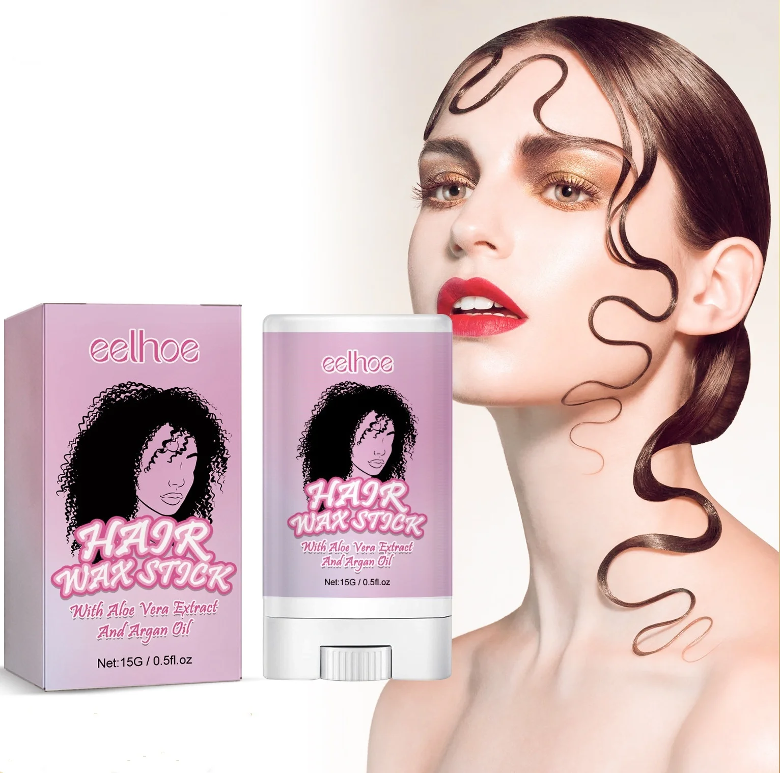 Broken hair Finishing Wax stick Styling Finishing cream small broken hair hair finishing