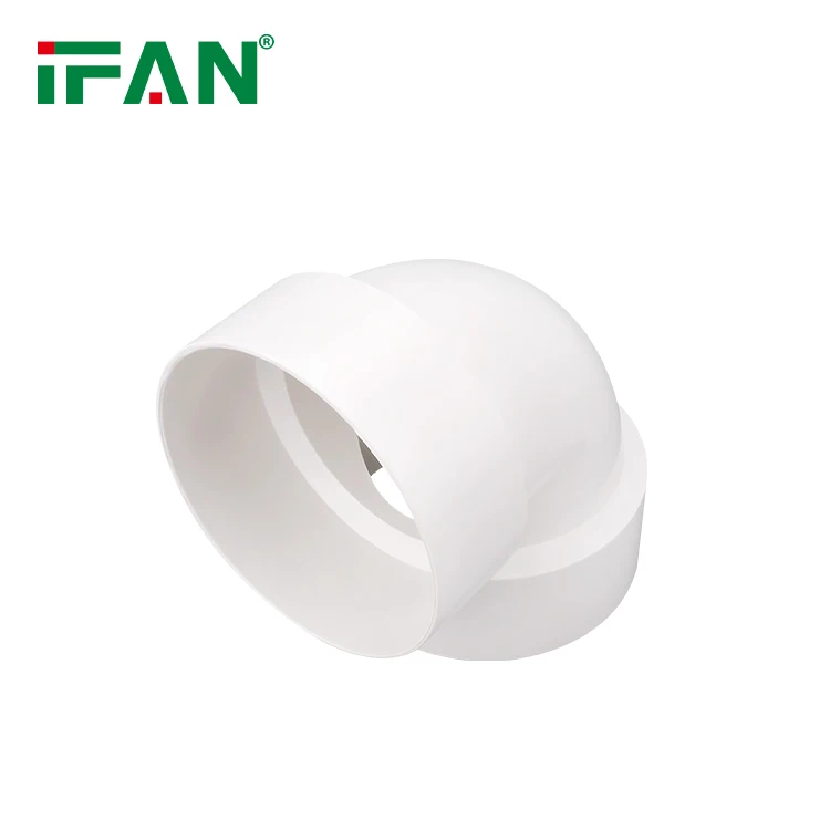 IFAN High Quality PVC Drainage Fittings 5 Inch UPVC Pvc Fittings ASTM2665 PVC Glue Connection Elbow Upvc Pipe And Fittings