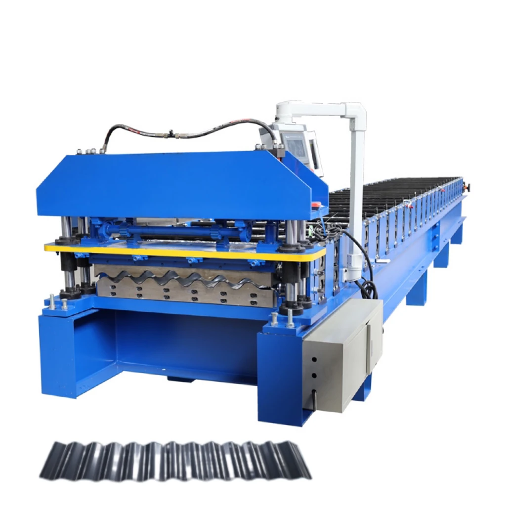 Corrugated Panel Steel Sheet Wall Panel Tile Making Machine Corrugated Panel Roll Forming Machine