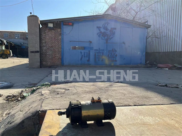 Huansheng DC Brush Motor For Electric Mining Dumpers, 1KW/2KW/3KW DC Brushed Motor Spare Parts For Electric Mini Dumper in Peru
