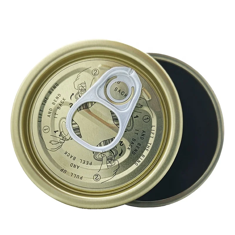 Manufactory Supply Easy Open End TFS Eoe Tinplate Lid for Food Storage Can