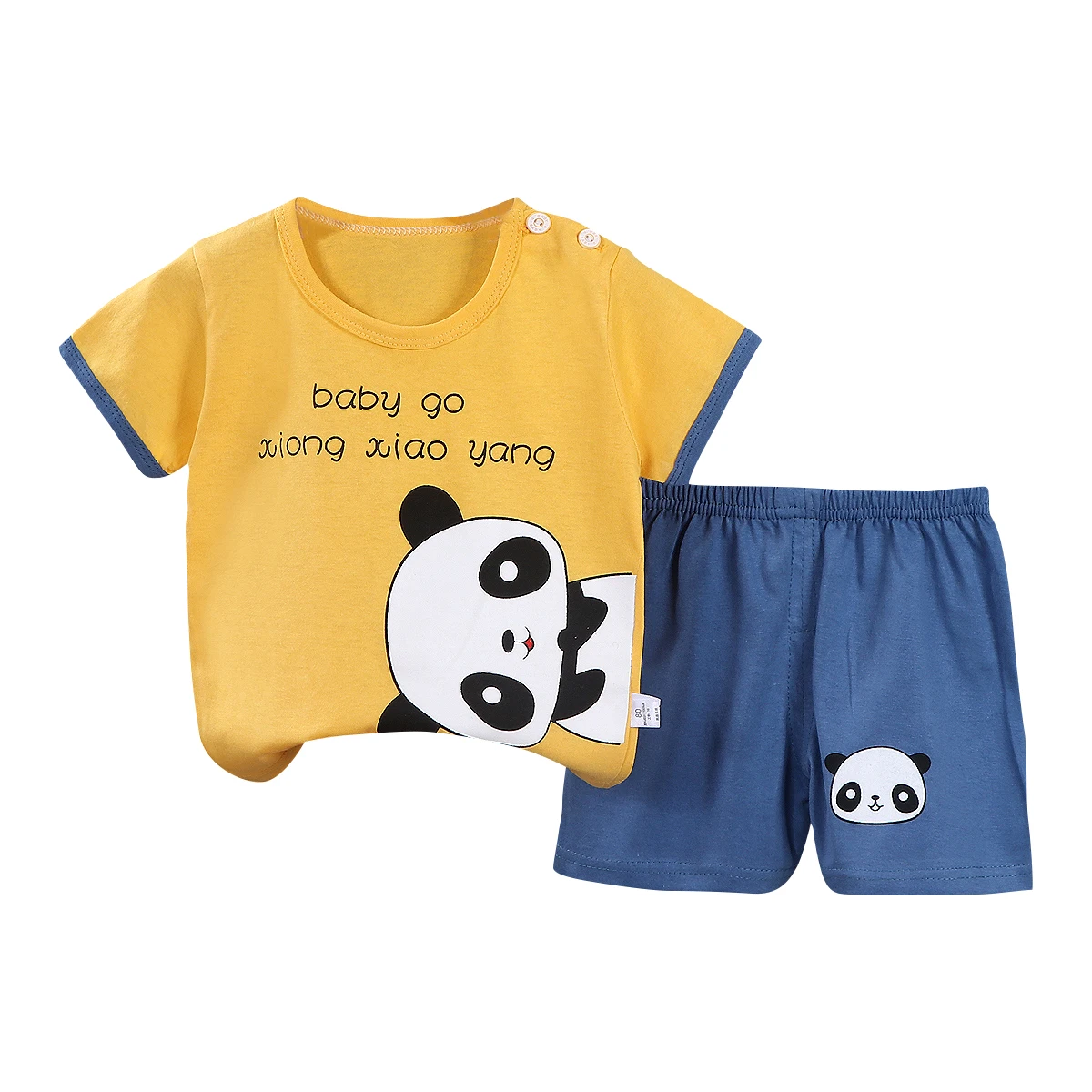 Hot selling summer kids clothing sets boys clothing sets t shirt ready stock