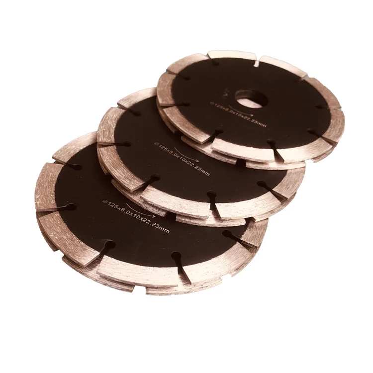 USA quality 4.5inch 5inch diamond crack chaser blade two layers tuck point