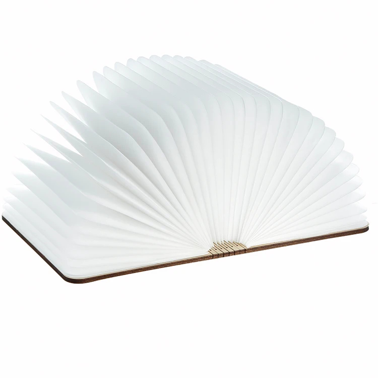 Well Selling Mini Decoration Book Kids Room Customized Usb Led Rechargeable Night Light