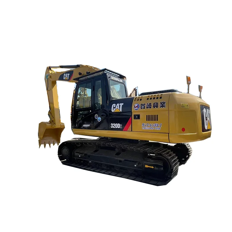 Used Engineering And Construction Machinery 20Ton With caterpillar cat320d Excavator
