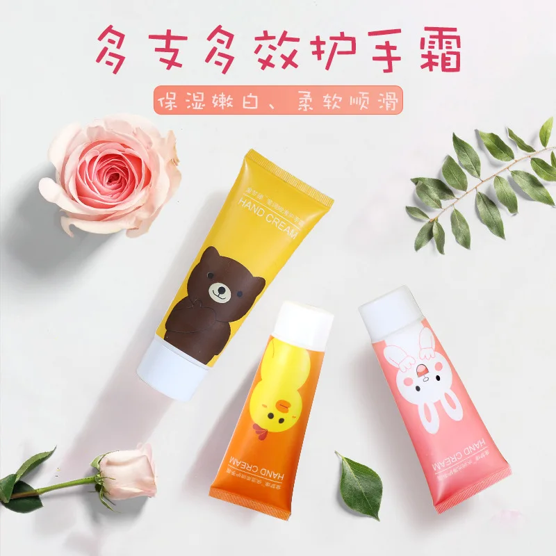 Hand cream student cute girl portable summer moisturizing moisturizing fragrance type summer non-greasy small branch