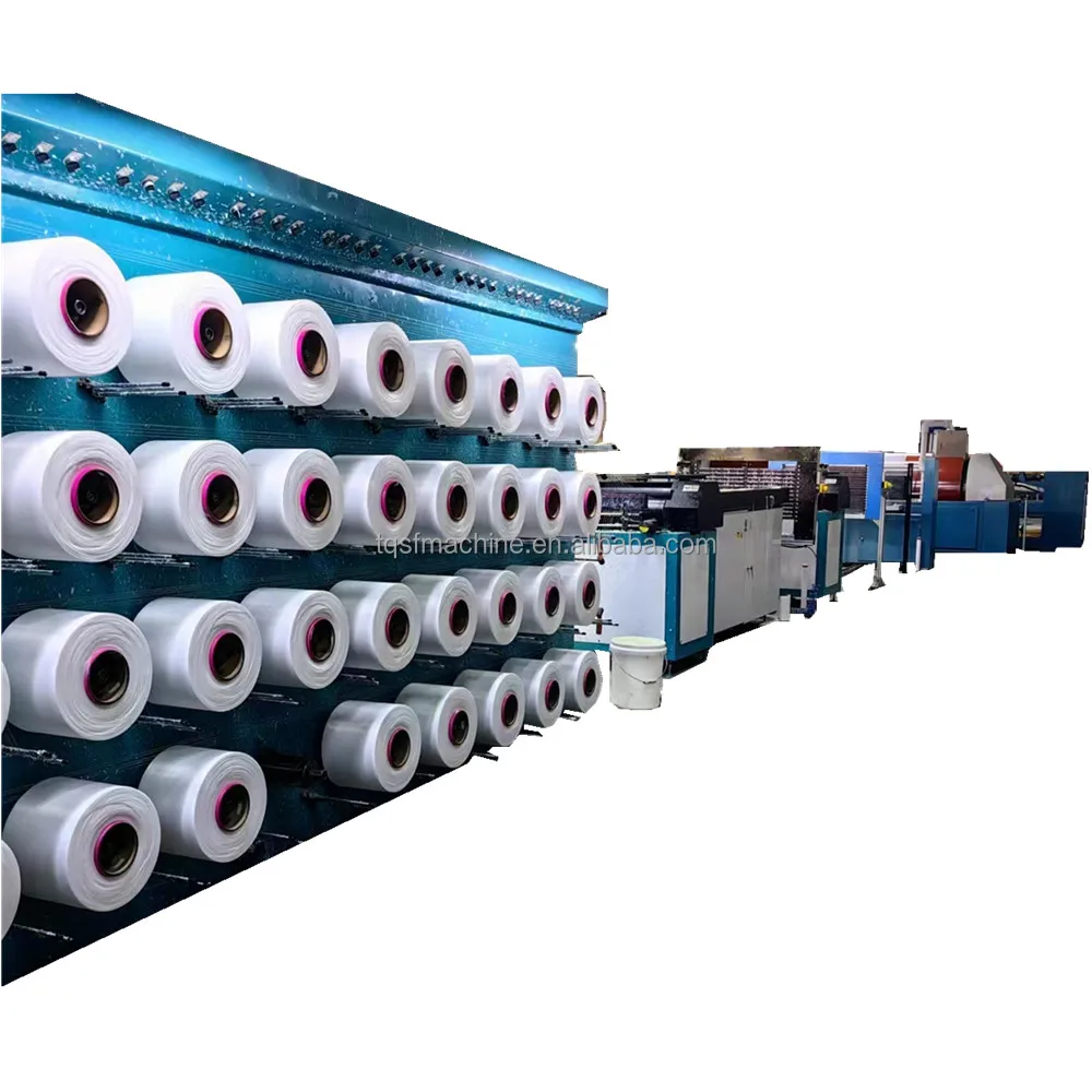 mother yarn warp knitting machine most advanced mother yarn splitting section  warping machine section