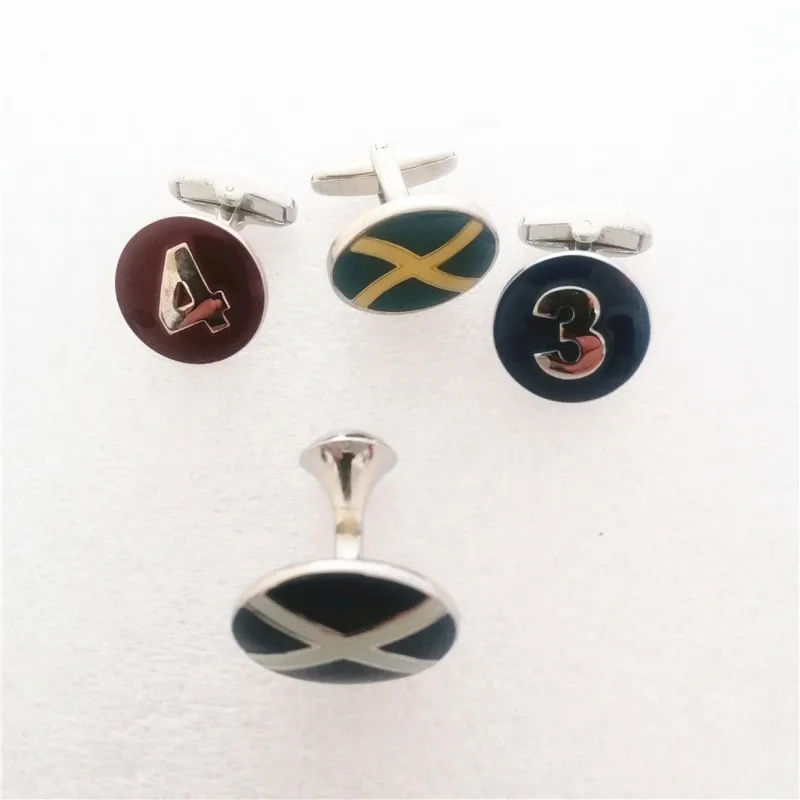 Оптовая продажа, дизайнерские квадратные мужские запонки из нержавеющей стали, роскошные запонки для мужчин