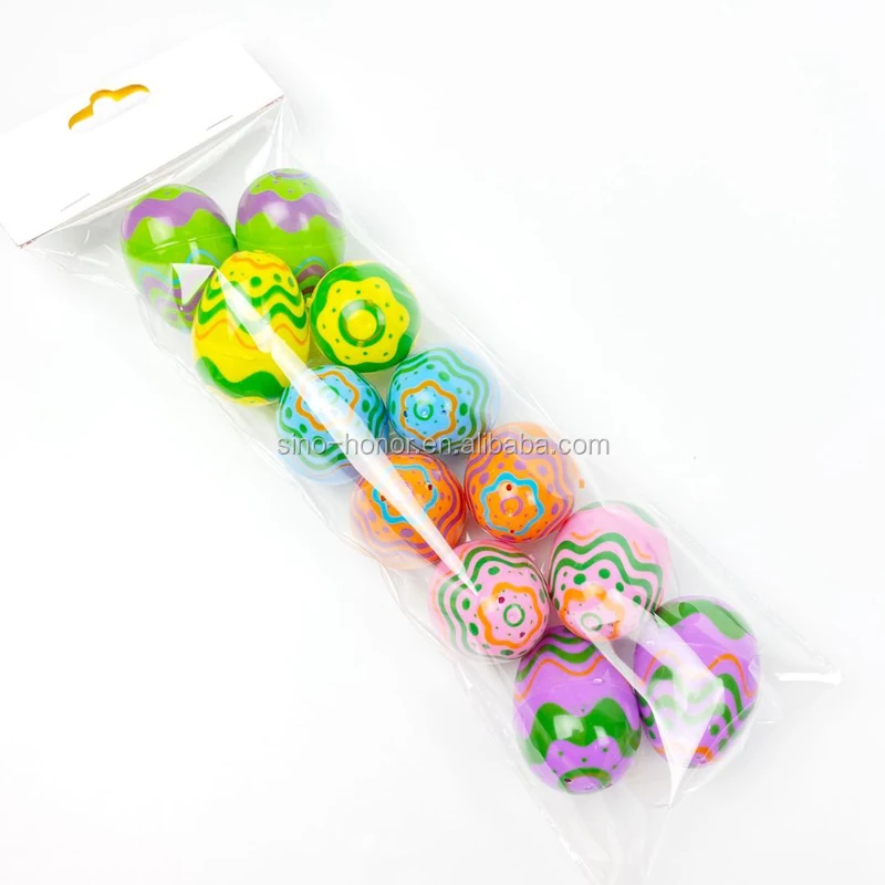 Пластиковые пасхальные яйца, пластиковые яйца, украшение