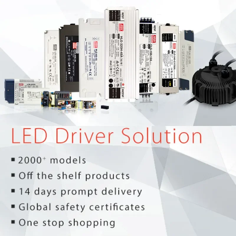 Meanwell HVG-320-24A 24v led driver mean well switching power supply 320W