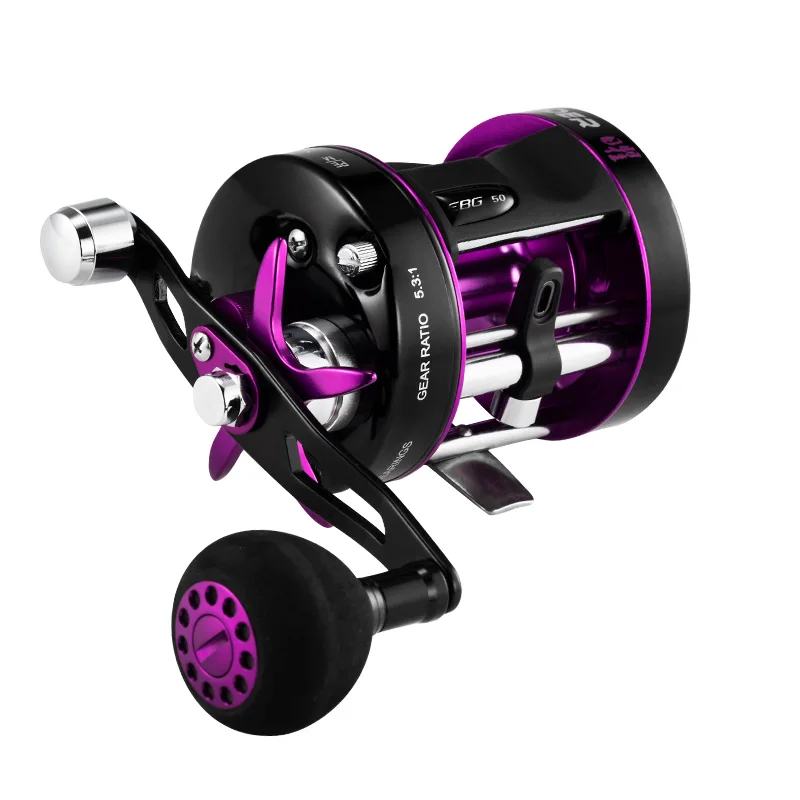 Ecooda EBG 50 Black Thunder EBG 50 Offshore Jigging Reel 10kg Drag Power Catfish Fishing Reel