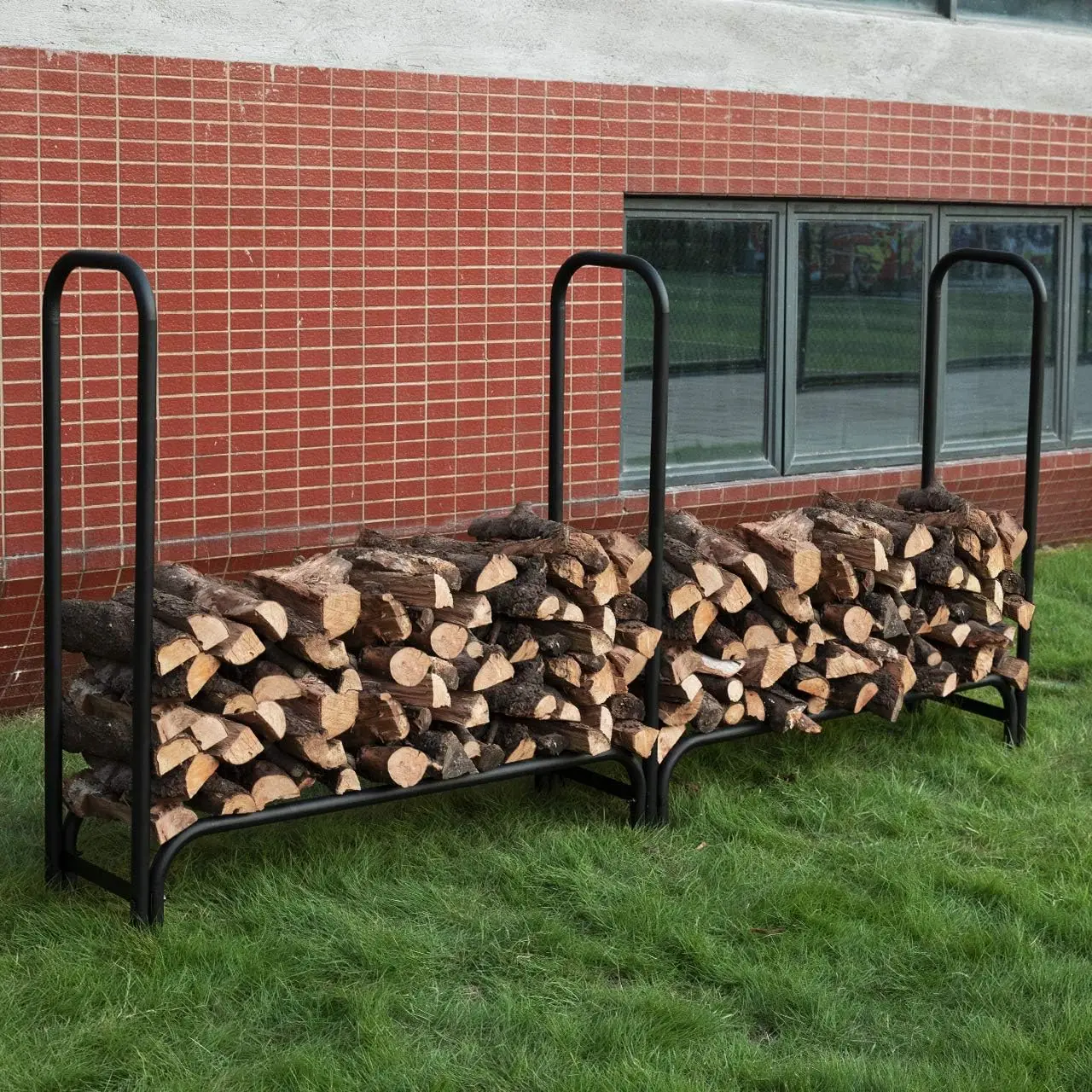 8ft firewood rack firewood rack casters indoor firewood rack