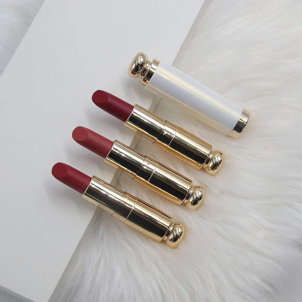 Factory Wholesale OEM Cosmetics Long Wearing Lipstick Talc Free Matte Lipstick