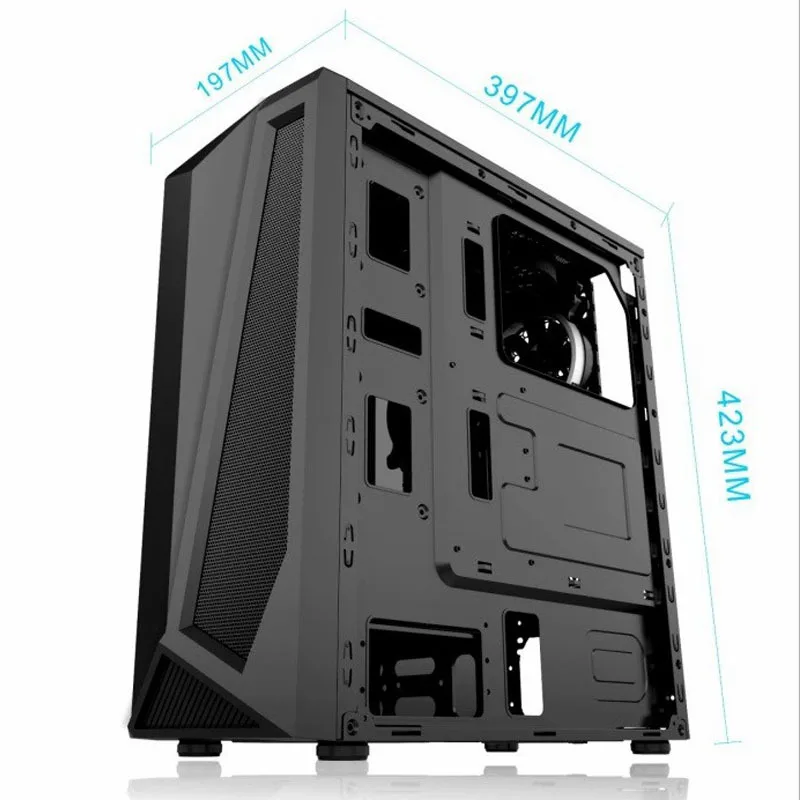 Computer Cases Towers Hot Sales Computadora Mid Tower Atx Rgb Gabinete Gaming Computer Cases &amp Towers