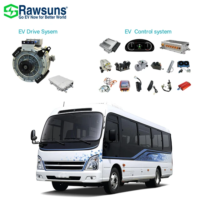 Rawsun Electric Car Motor RSTM420 150kw for Electric Bus Conversion Kit Truck Traction Motor for Electric Vehicle