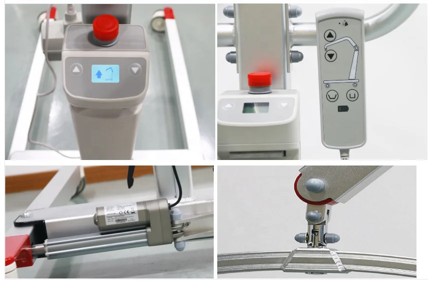  Multi-functional Foldable Transfer Lifting hospital patient hoist lift for
