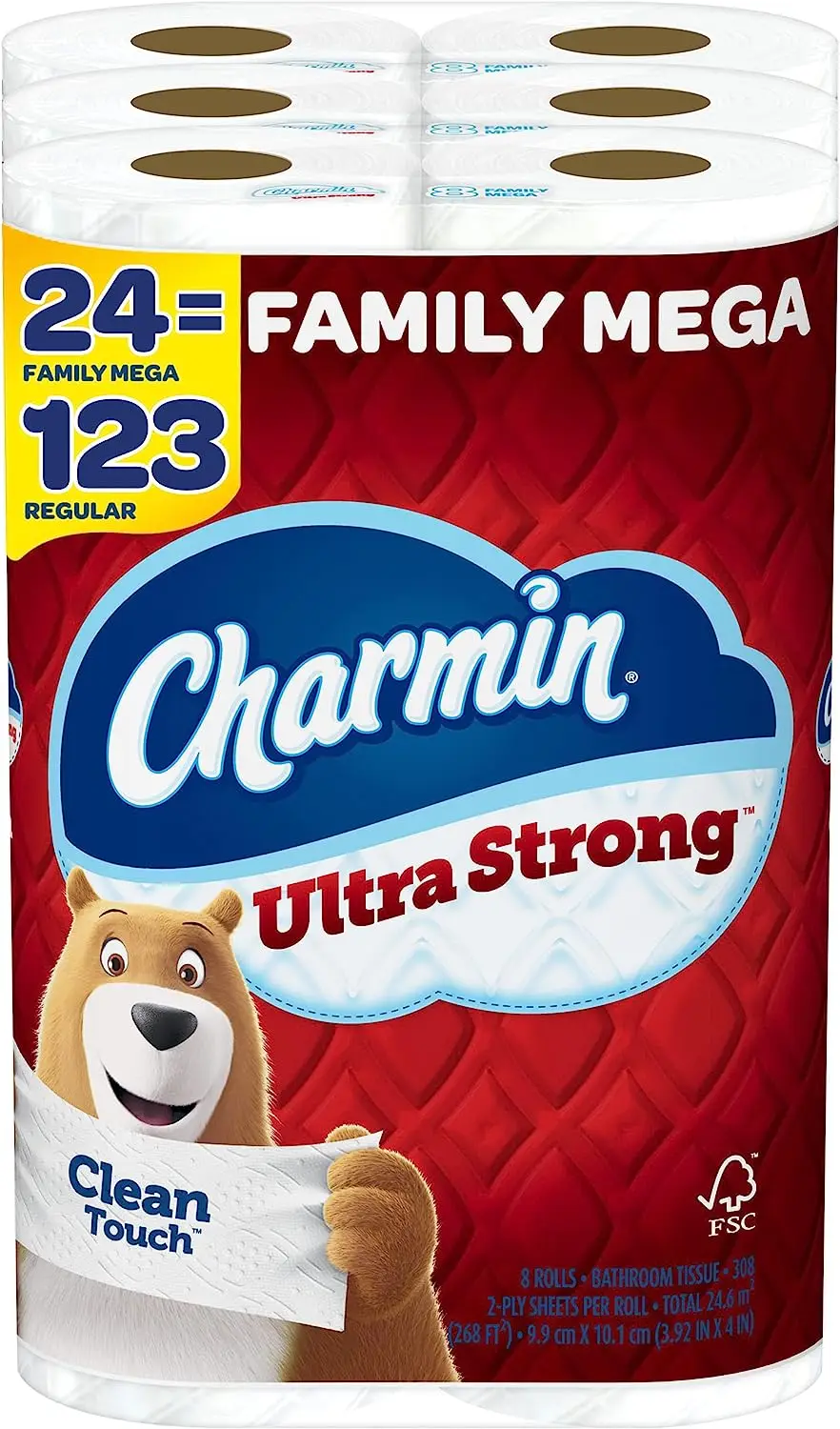 Hot Selling Price Charmin- Ultra Soft Toilet Paper 12 Mega Rolls