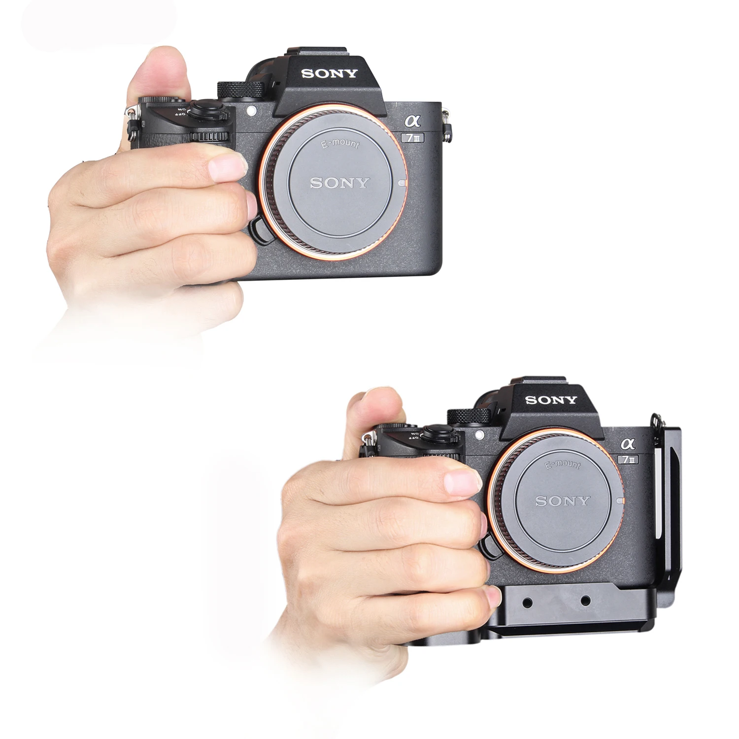 Пластина A73 L для Sony A7M3 A7R3 L-кронштейн для Sony A7III / A7RIII / A9 с быстроразъемной пластиной типа Arca 2122