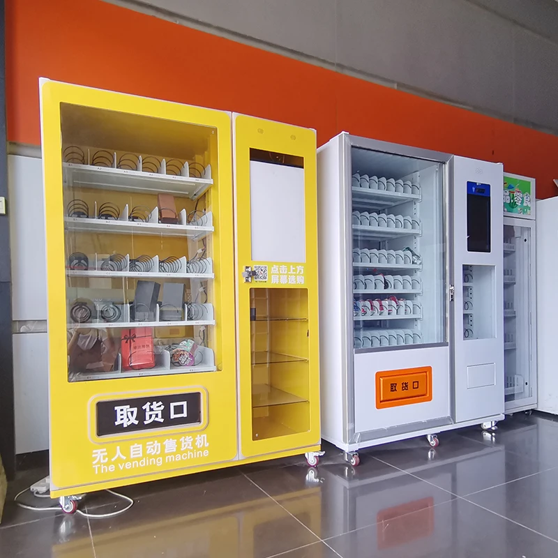 Touch Screen Smart Store Barber Cut Wine Automatic Coin Operated Commercial Vending Machine for Sale