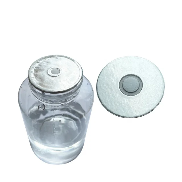 32mm 32-410 vented induction aluminum white color seal cap for pet bottle
