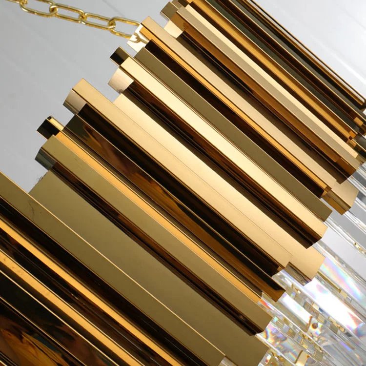 Luxury Crystal Chandeliers & Pendant Lights Hanging Modern LED Lamp Lustre for Home Decor Living Room Dining Room Kitchen Hotel