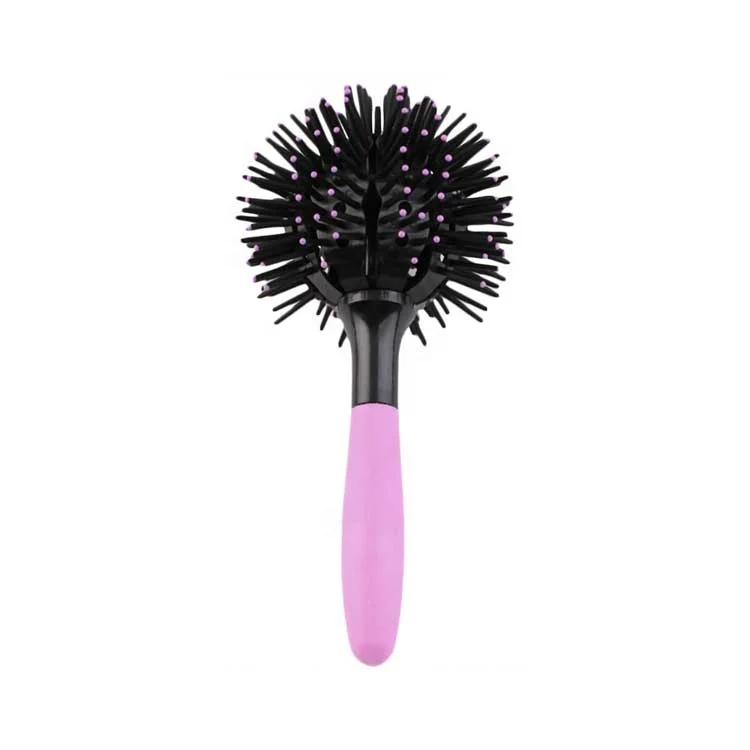 New Design 3D Ball Round Hair Brush 360 Creative Shape Curl Massage Hair Comb