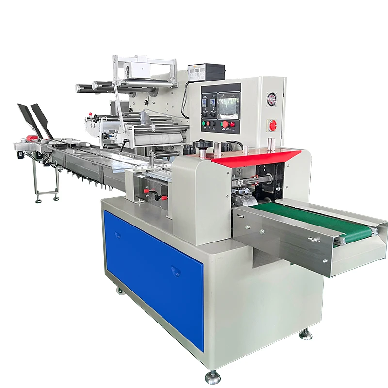 Automatic Easy To Use Pillow Packaging Machine Daily Necessities Industrial Parts Cartons