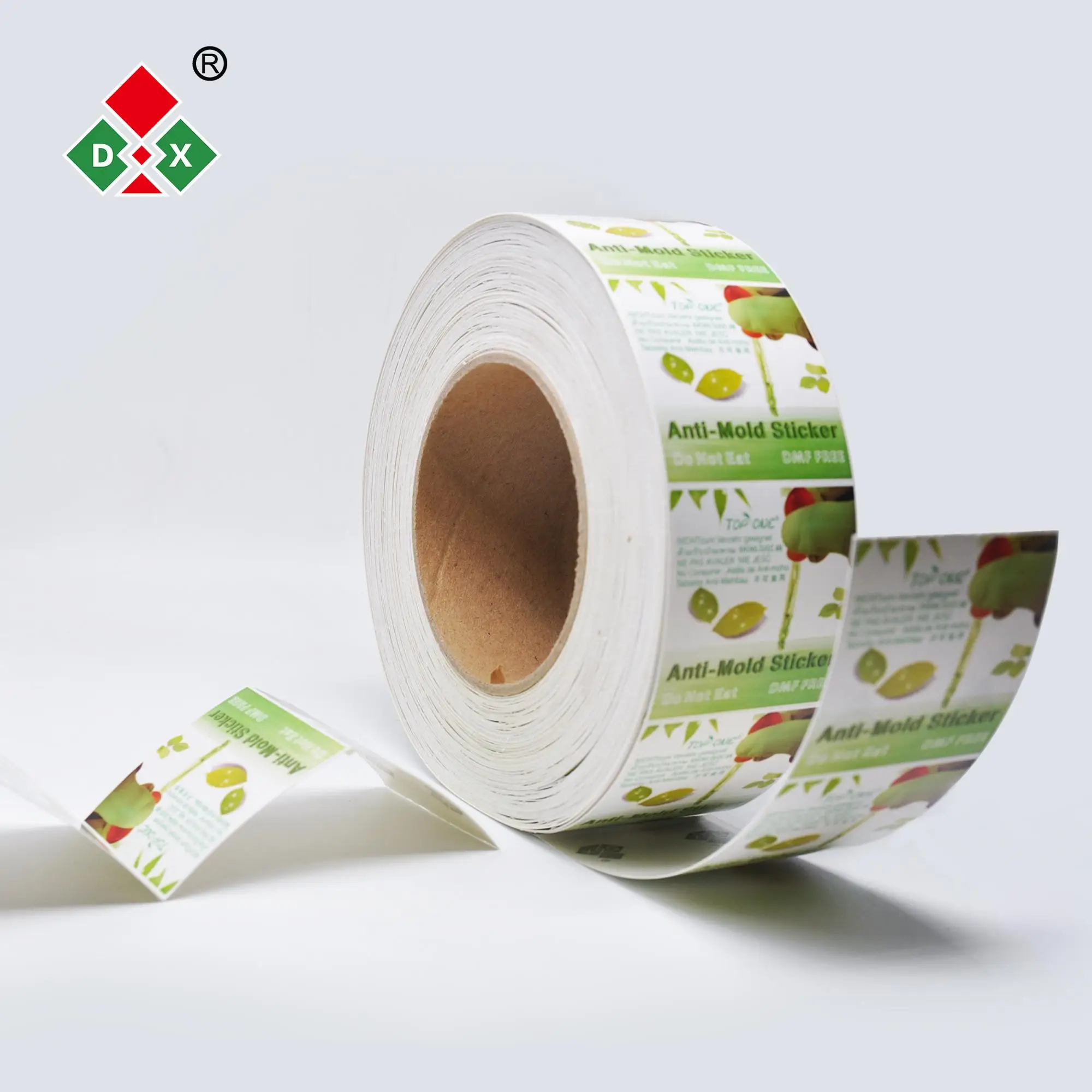 Moisture absorber shoes/garments use anti-mold stickers/chips