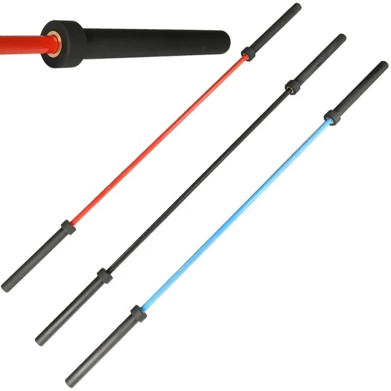 Factory Direct 15KG 20KG Weightlifting Barbell Bar 1500 LBS 2.1M 2.2 M Straight Competition Barbell Bar OB Barbell