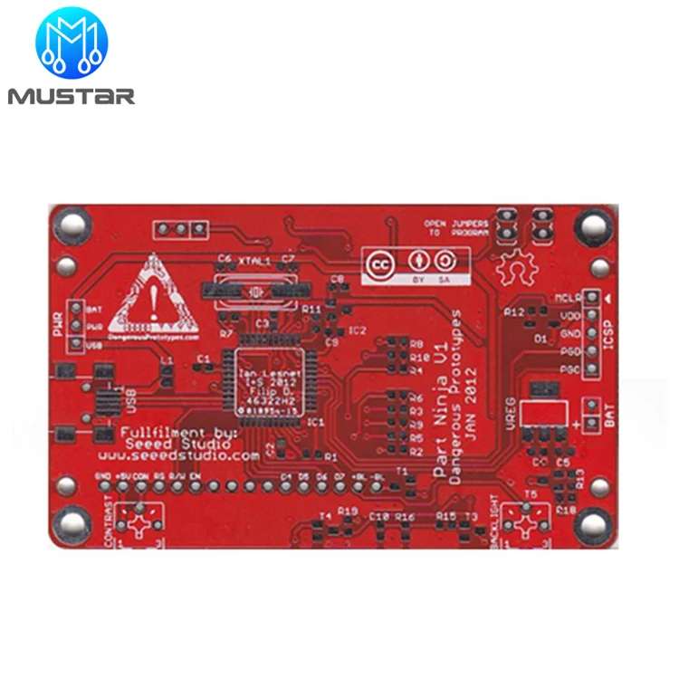 Mustar Other Custom Electric Components Medical Electronic Components Accessories PCBA Manufacturing Service SMT