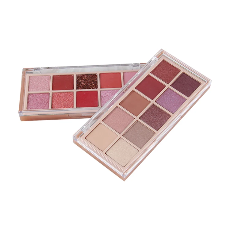 Стойкие водостойкие пигментированные блестящие тени для век Палетка Beauty Glazed