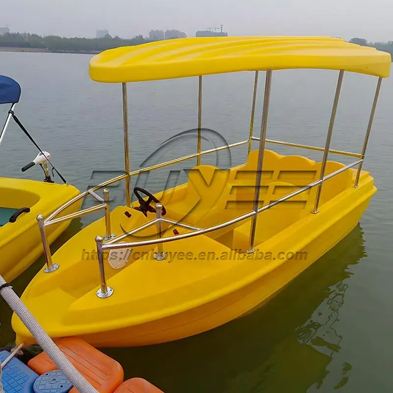 Cheap Adults Electric Power Polyethylene Plastic Boat High Quality Leisure Boat For Sale