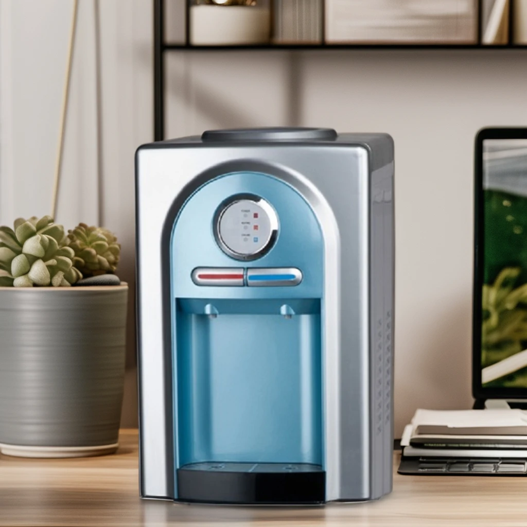 Electric Desktop cold hot Water Dispenser for Home Drinking Water Cooler dispenser counter top compressor cooling 5 gallon 19 L