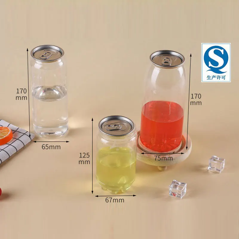 JIMI 350/500/650ML Slim Standard Sleek Soda Beer Beverage Cans Bpani Sot Rpt plastic Packaging Cans