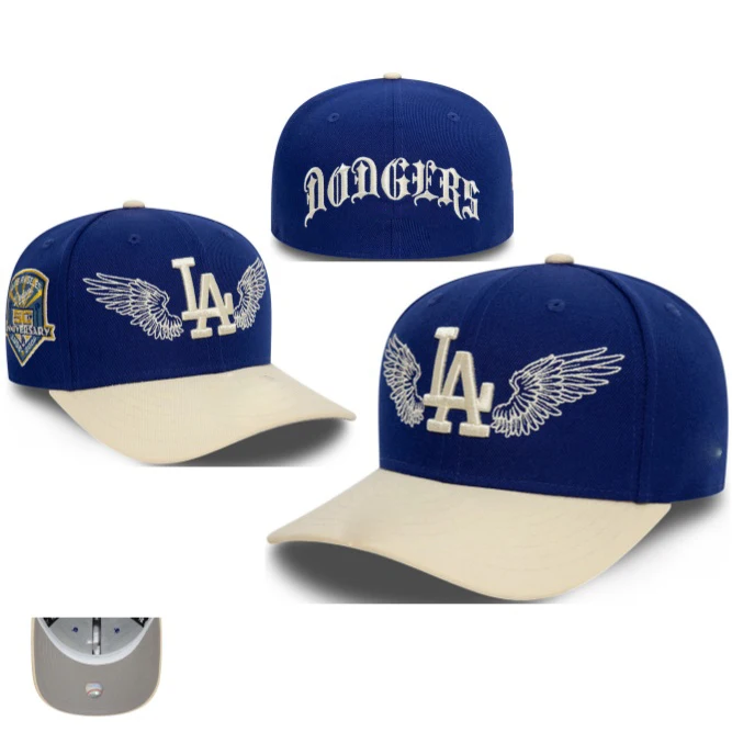 2409 Custom Wholesale Logo New Plain Sports OEM Cotton Snapback  Baseball Embroidery Logo 6 Panel Fitted Base Ball Cap