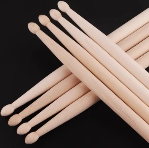 Solid beech wood rhythm stick small drum hammer  waist drum stick  drumming hammer