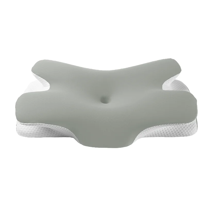LIANDA P-105 OEM ODM Customized LOGO Packaging Cervical Orthopedic Contour Ergonomic Memory Foam Pillow For Bed