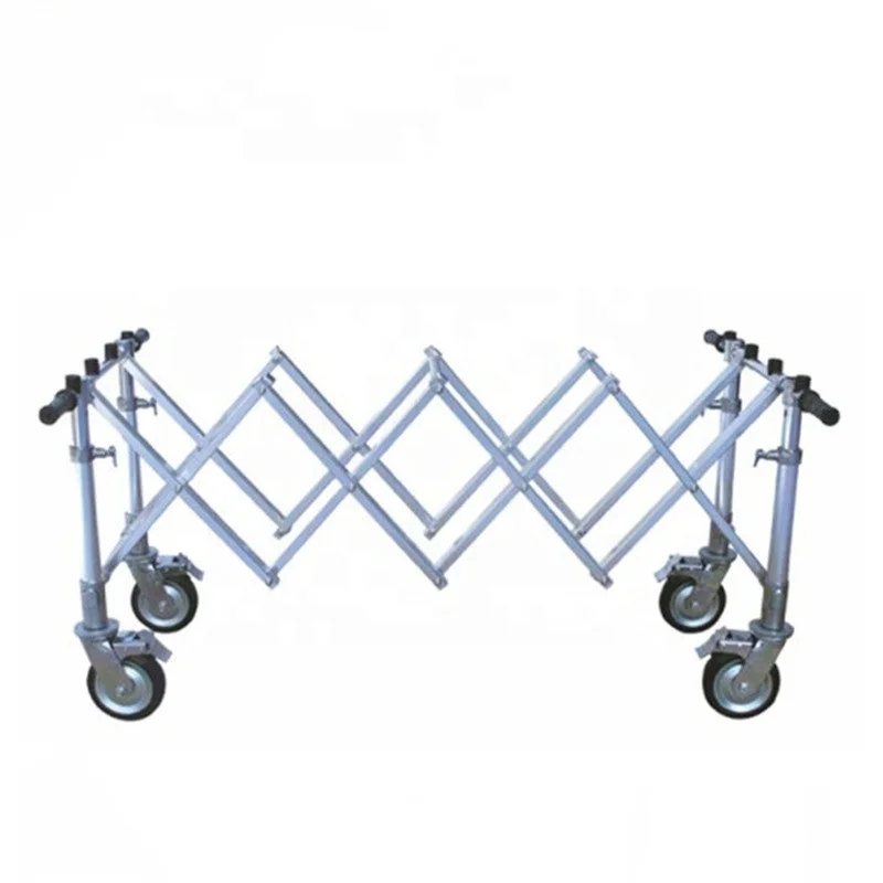 
Funeral Morgue Coffin Church Lower Device Body Transport Medical Equipment Trolley Mortuary Stretchers 