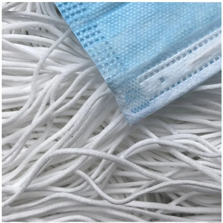 3mm Round Elastic Band Raw Material Ear Loop