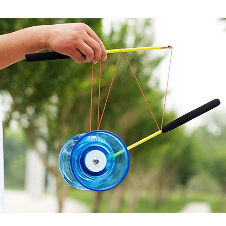 
High quality 3/5 bearing juggling diabolo rubber magic yoyo game 
