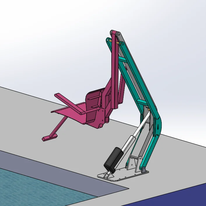 Cheap price swimming pool lift for disabled china factory