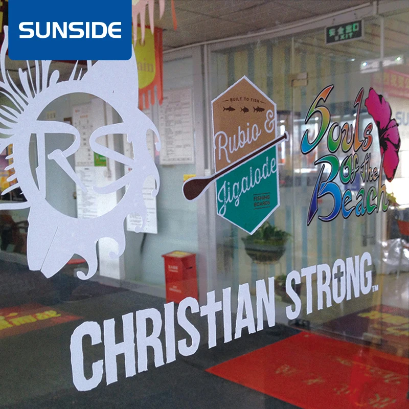 Custom Car Body vinyl die cut Stickers,Windshield Sticker Design