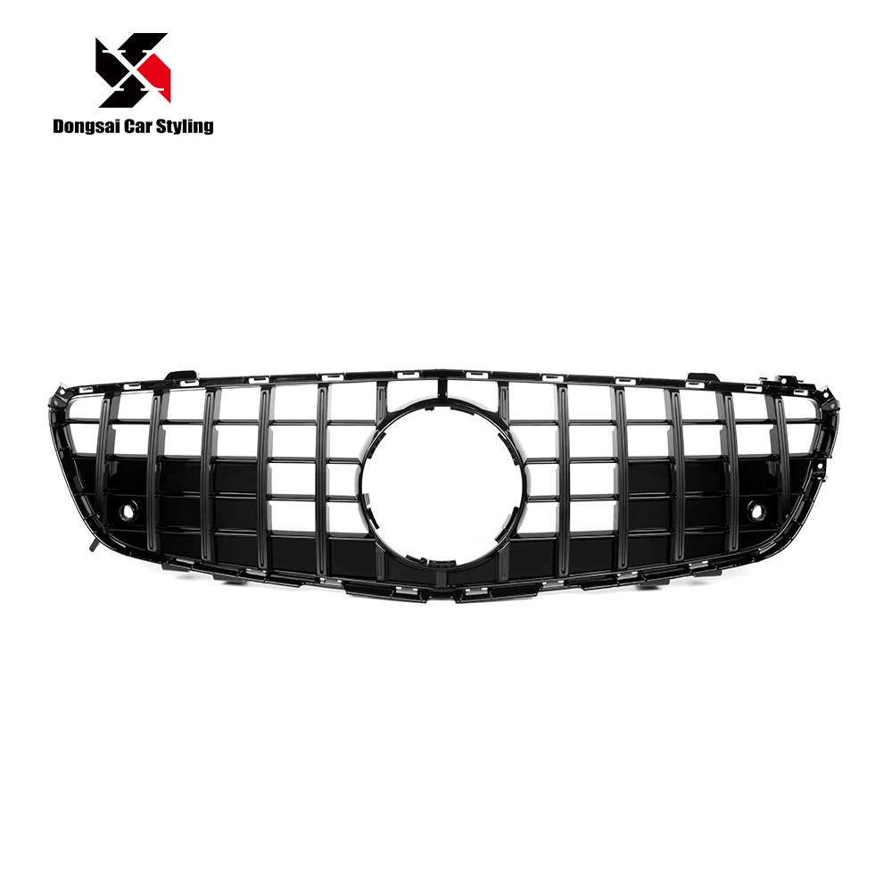 For Mercedes Benz SL R231 Upgrade GT Style Panamericana Front Bumper Mesh Grille Grill 2012-2016