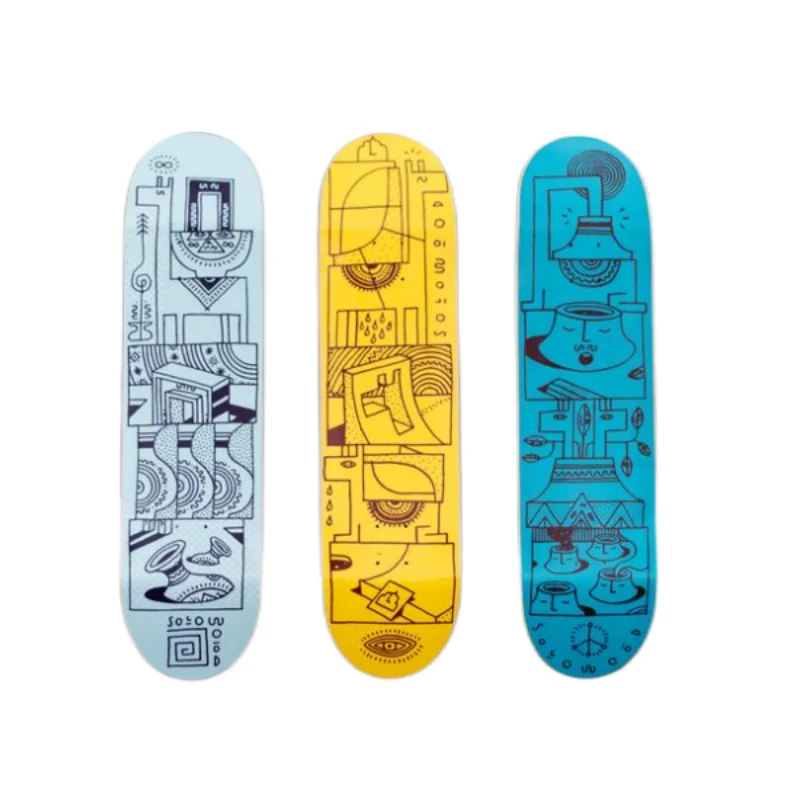 Wholesale wooden blank Canadian maple skateboard pro skate board decks