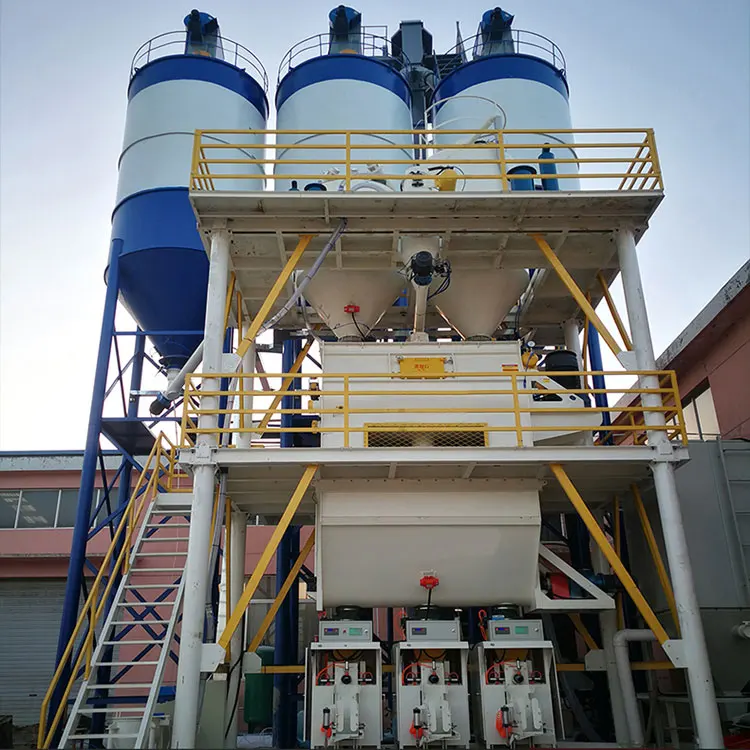 12-15 Tph Tile Adhesive Mixture Plant Tile Adhesive Mixer Making Machine